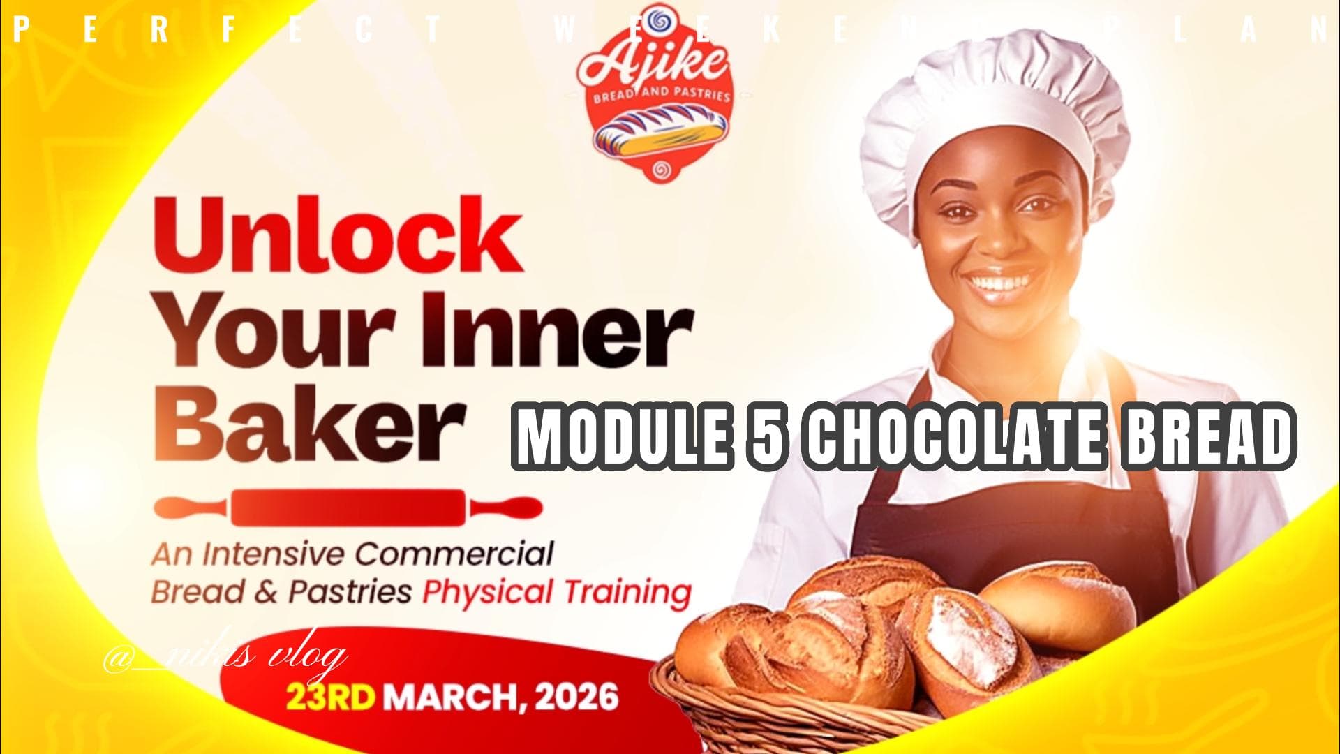 CHOCOLATE BREAD baking course